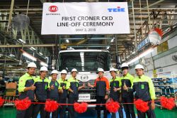 UD Trucks and TCIE roll out first ever locally assembled medium duty Croner truck